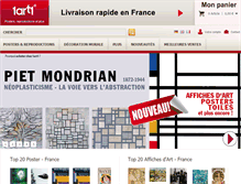 Tablet Screenshot of 1art1.fr