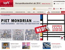 Tablet Screenshot of 1art1.de